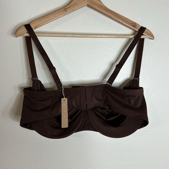 Skims smoothing intimates strapless bra in cocoa size 42 DDD - Picture 7 of 12